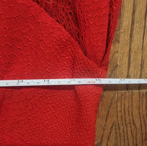 NWOT The Kooples Red Cocktail Dress - Picture 8 of 11